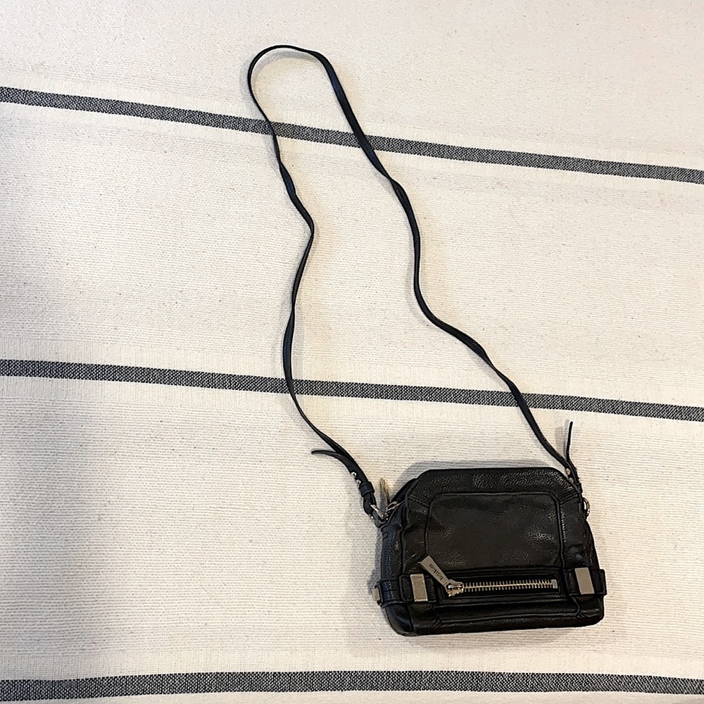 black leather botkier crossbody bag